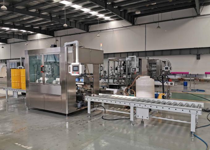 200L خط پر کننده روغن روان کننده